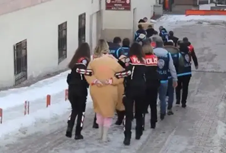 Kayseri’de fuhuş operasyonu: 6 tutuklama