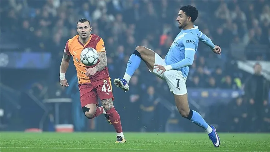  Galatasaray, Manchester City'ye konuk oluyor