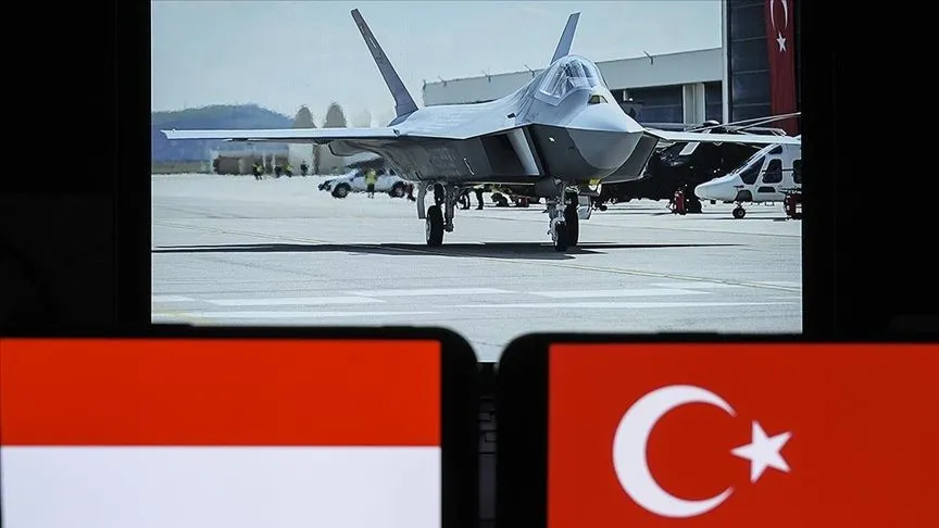 Dünya basını, milli muharip uçak KAAN'ın Endonezya'ya ihracını manşetlere taşıdı