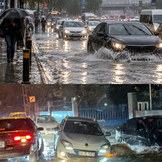 İstanbul'da 115 Yıllık Kayıtlardaki En Yüksek Üçüncü Günlük Yağış Ölçüldü
