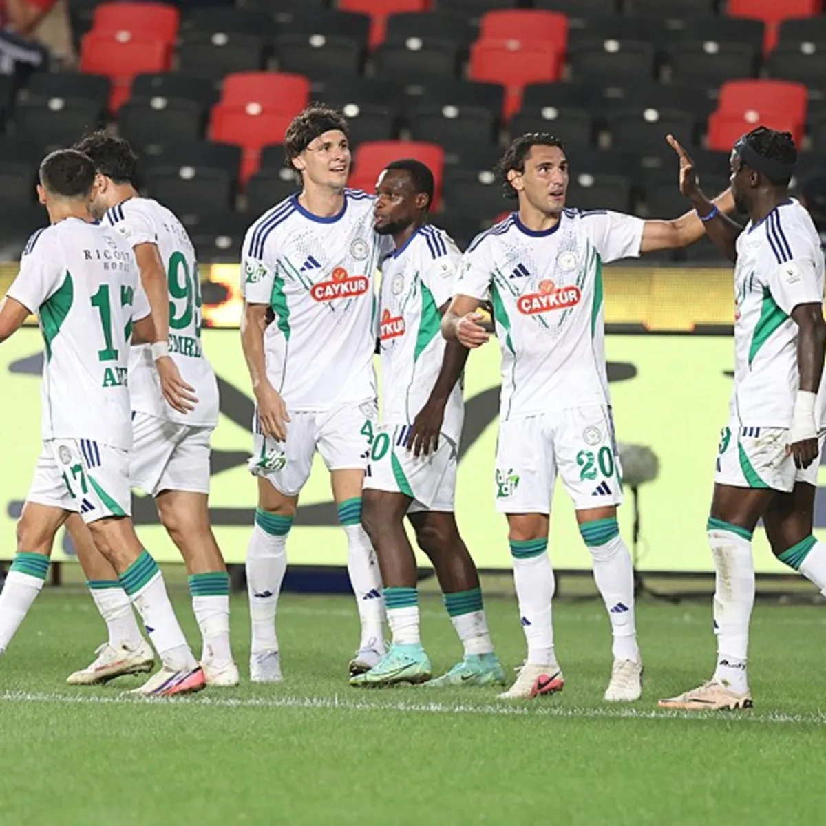 Gaziantep'te kazanan Çaykur Rizespor!