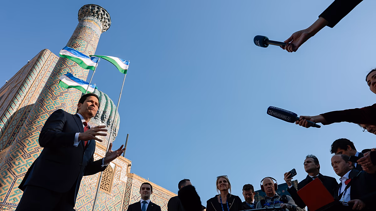 Rubio: ABD, Orta Asya'ya Kalıcı Ekonomik Ortaklıklar Kurmak İçin Geliyor