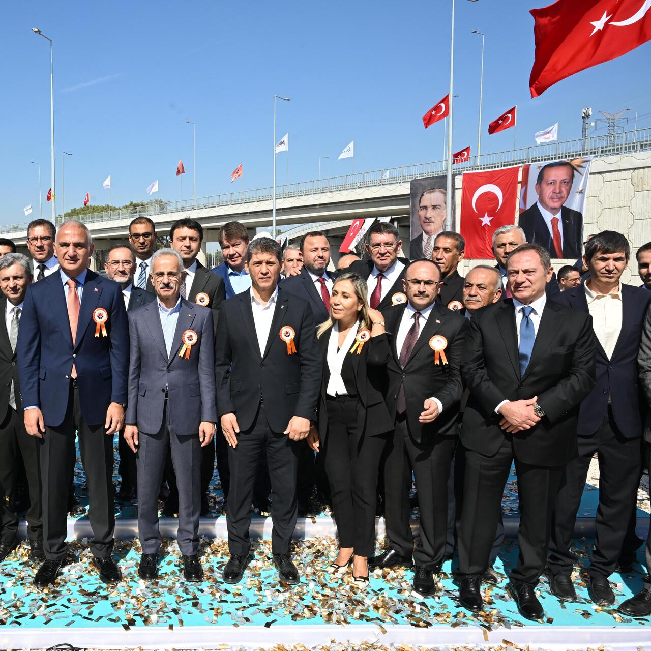 Kepezüstü ve sanayi farklı seviyeli kavşakları hizmete açıldı