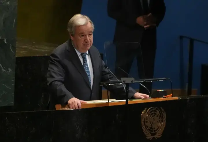 Guterres: Filistinliler için devlet kurma ödül değil, bir haktır