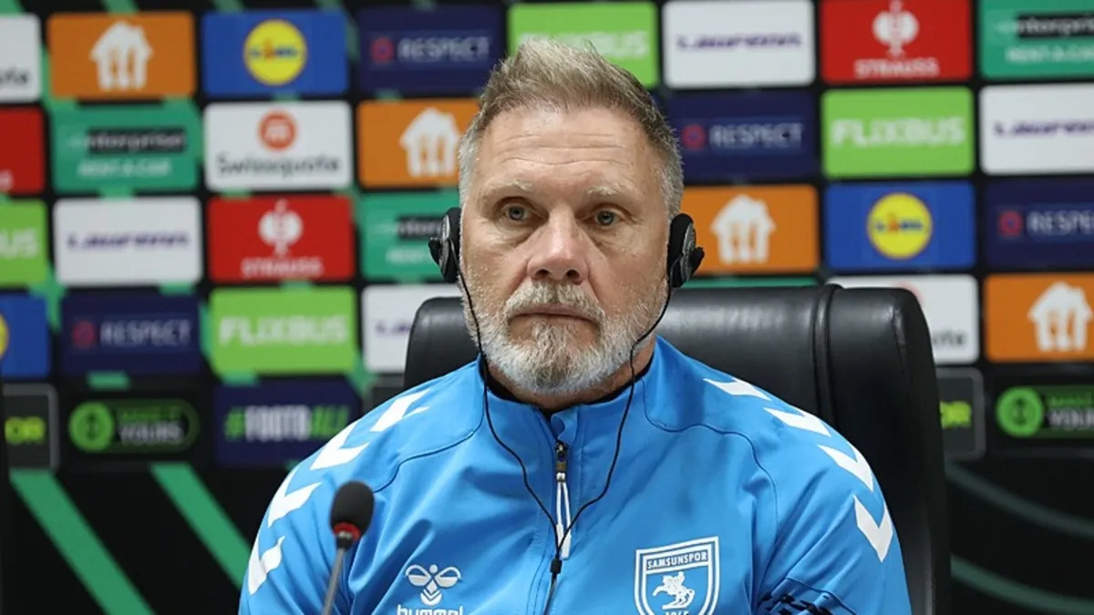 Samsunspor'da Thorsten Fink: Hiçbir şey bitmiş değil!