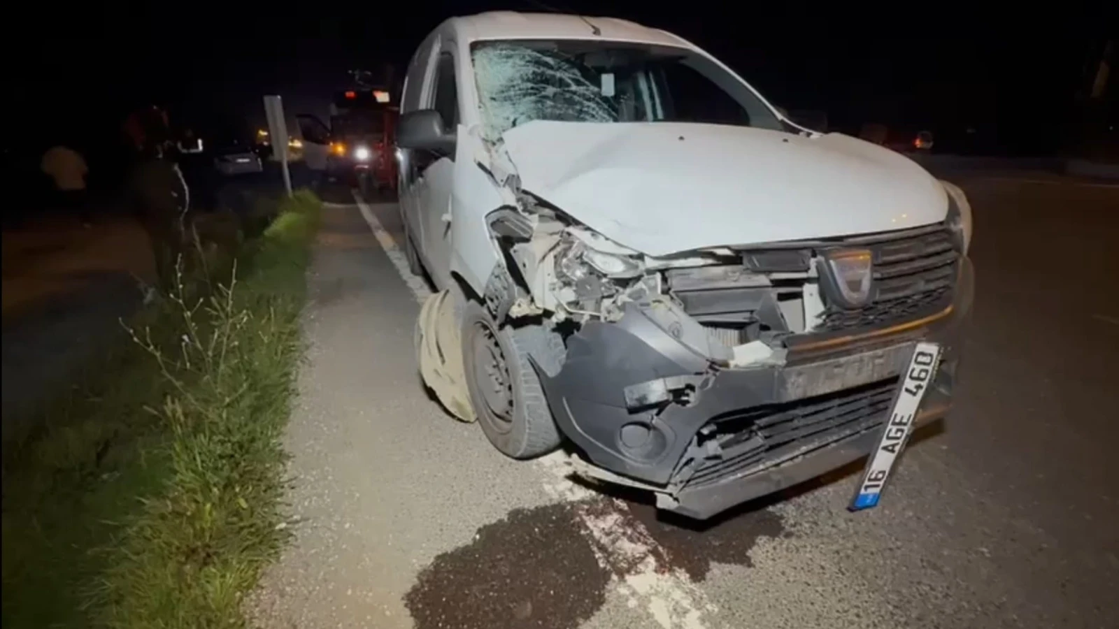 Düzce'de otomobilin çarptığı yaşlı kadın can verdi