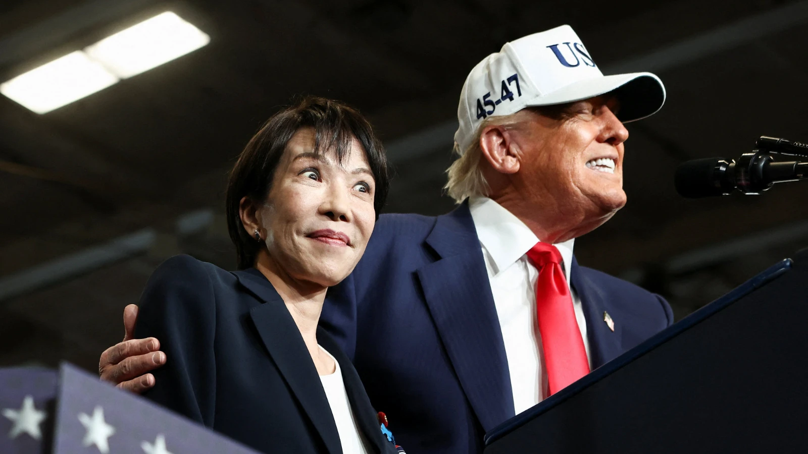 Trump, Japonya'nın yeni Başbakanı Takaichi'ye bayıldı