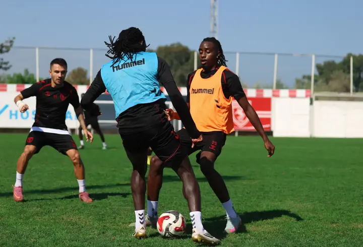 Samsunspor, Kayserispor maçı hazırlıklarını sürdürdü