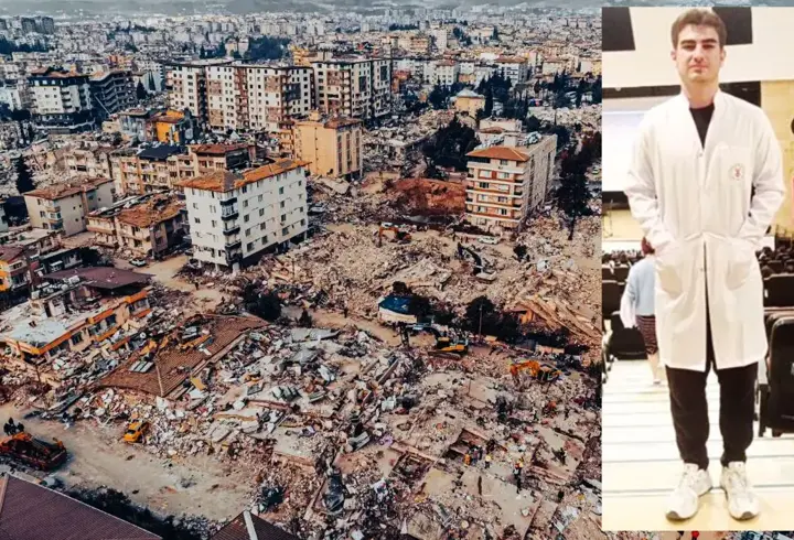 Enkazdan doktorluğa... Deprem hayatını yıktı, o geleceğini yeniden inşa etti!