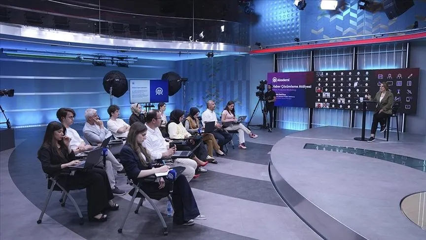 AA Akademi tarafından "Haber Çözümleme Atölyesi" düzenlendi