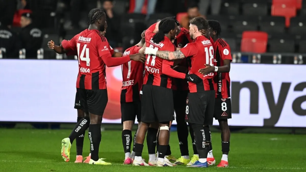 Gaziantep FK, Süper Lig'de 3 maç sonra galip geldi!