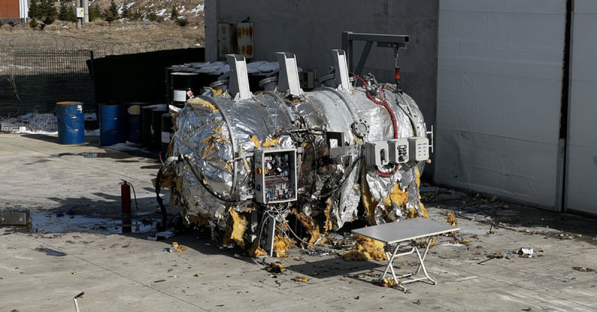 Fabrikanın gaz tankında patlama: 4 yaralı