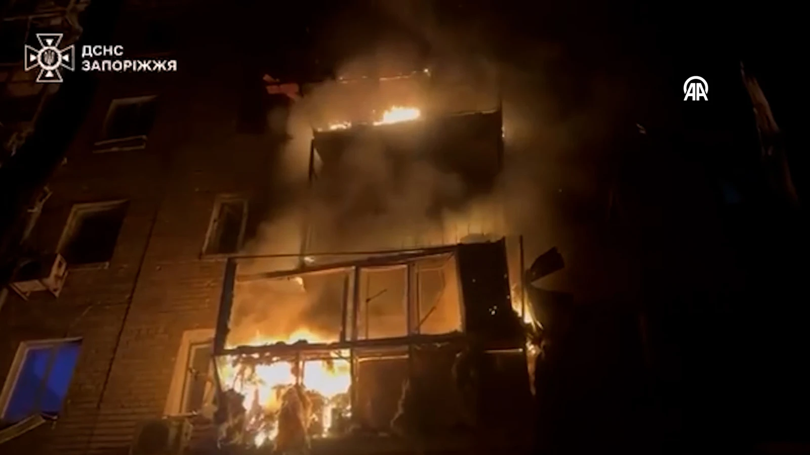 Ukrayna: Rusya Zaporijya'ya saldırı düzenledi 