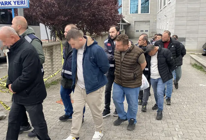 Samsun merkezli ‘change’ operasyonunda 30 şüpheli adliyede