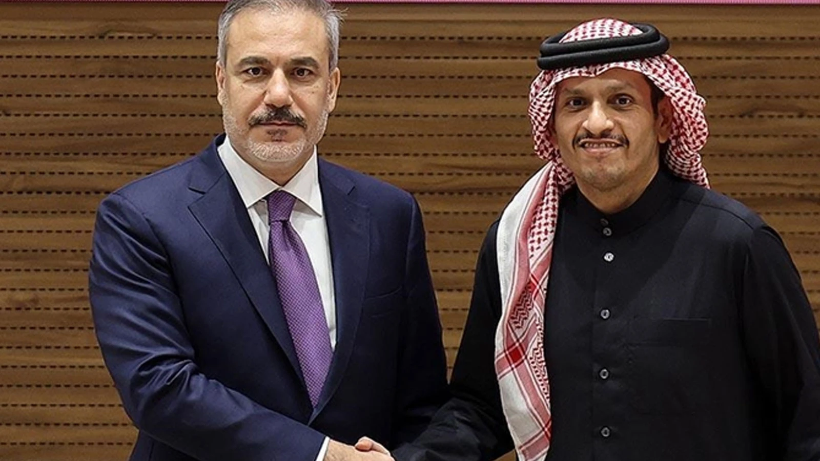 Dışişleri Bakanı Fidan, Katarlı mevkidaşı Al Sani ile görüştü