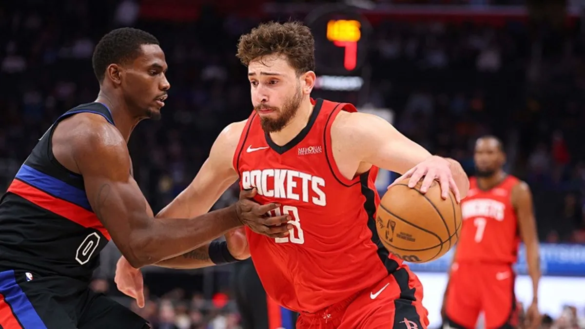 Alperen Şengün'lü Houston Detroit deplasmanında galip!