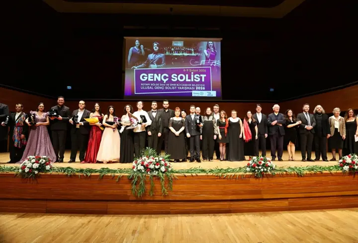 Genç Solist Yarışması'nda ödüller sahiplerini buldu