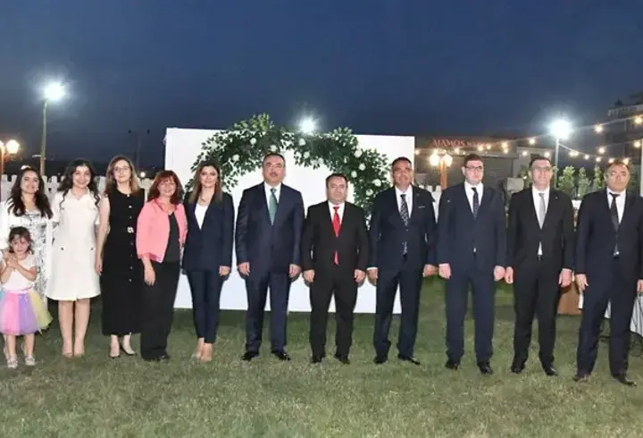 Tekirdağ'da tayini çıkan hakim ve savcılar için veda yemeği