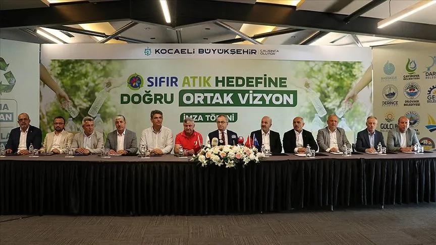 Kocaeli'de "Sıfır Atık Yönetim Sistemi Planı" imzalandı