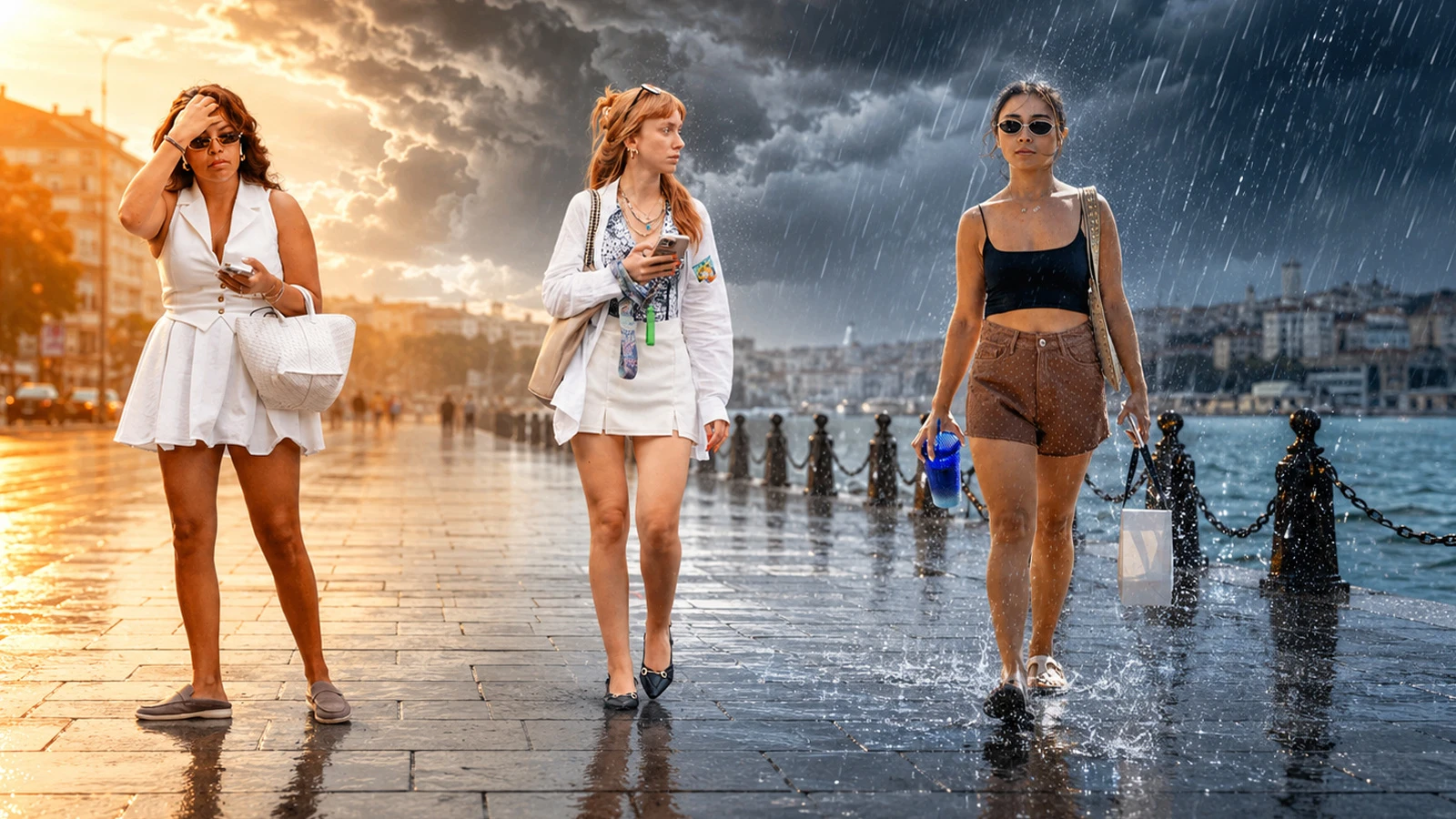 Meteoroloji’den İstanbul dahil birçok il için sağanak alarmı: İşte sıcakların bitiş tarihi