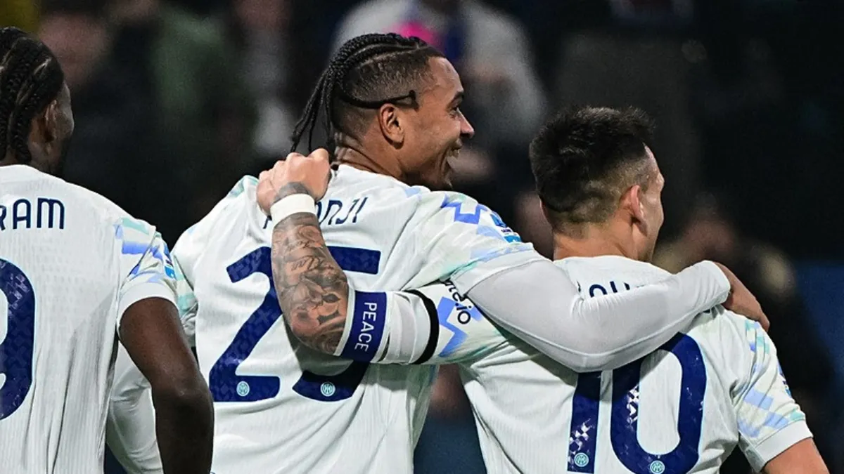 Inter deplasmanda 3 puanı 5 golle aldı!