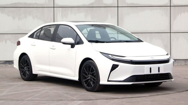 Çin pazarında sunulacak makyajlı Toyota Corolla ortaya çıktı