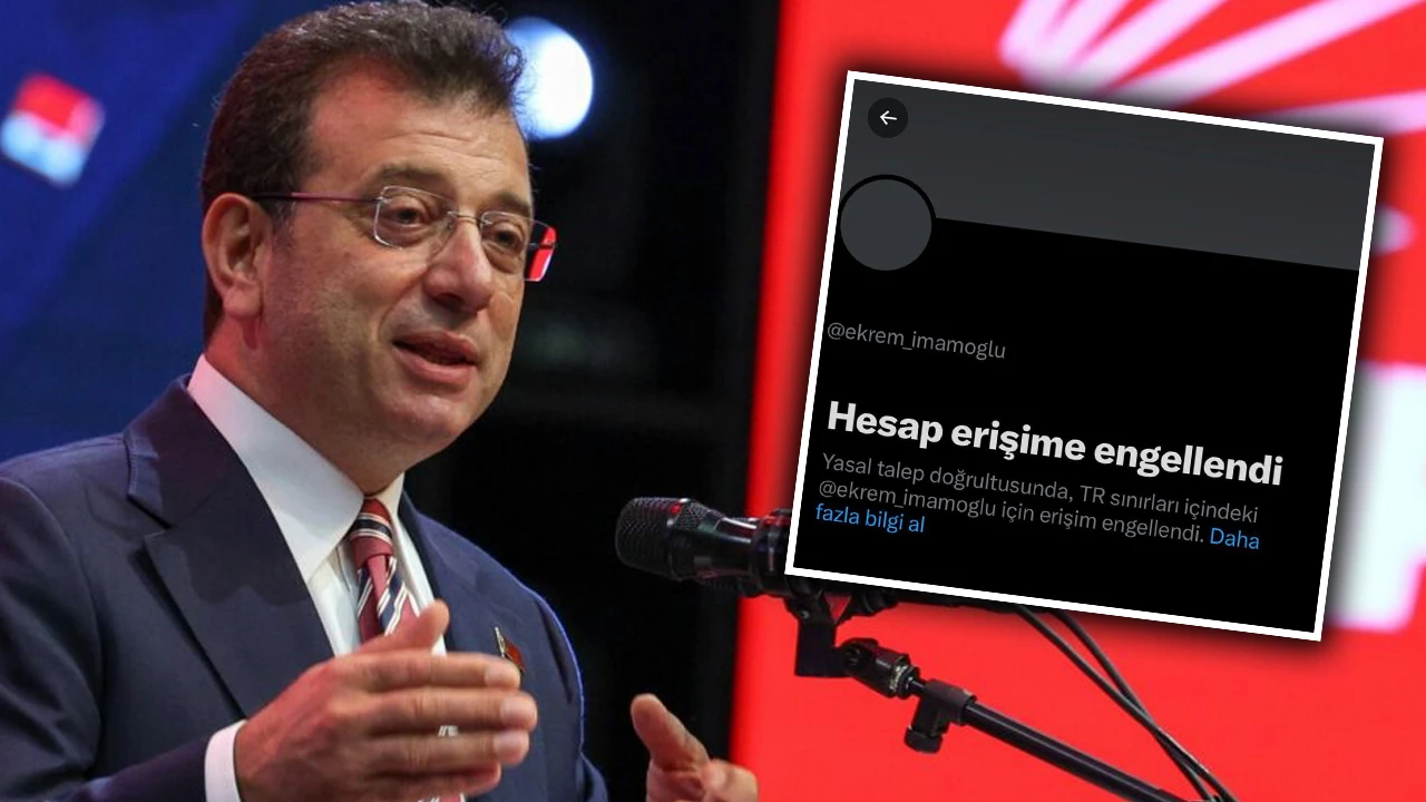 Ekrem İmamoğlu'nun X hesabına erişim engeli: Gerekçesi ortaya çıktı