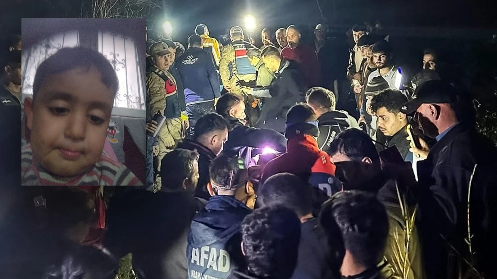 Hatay'da dereye düşen 4 yaşındaki çocuk can verdi