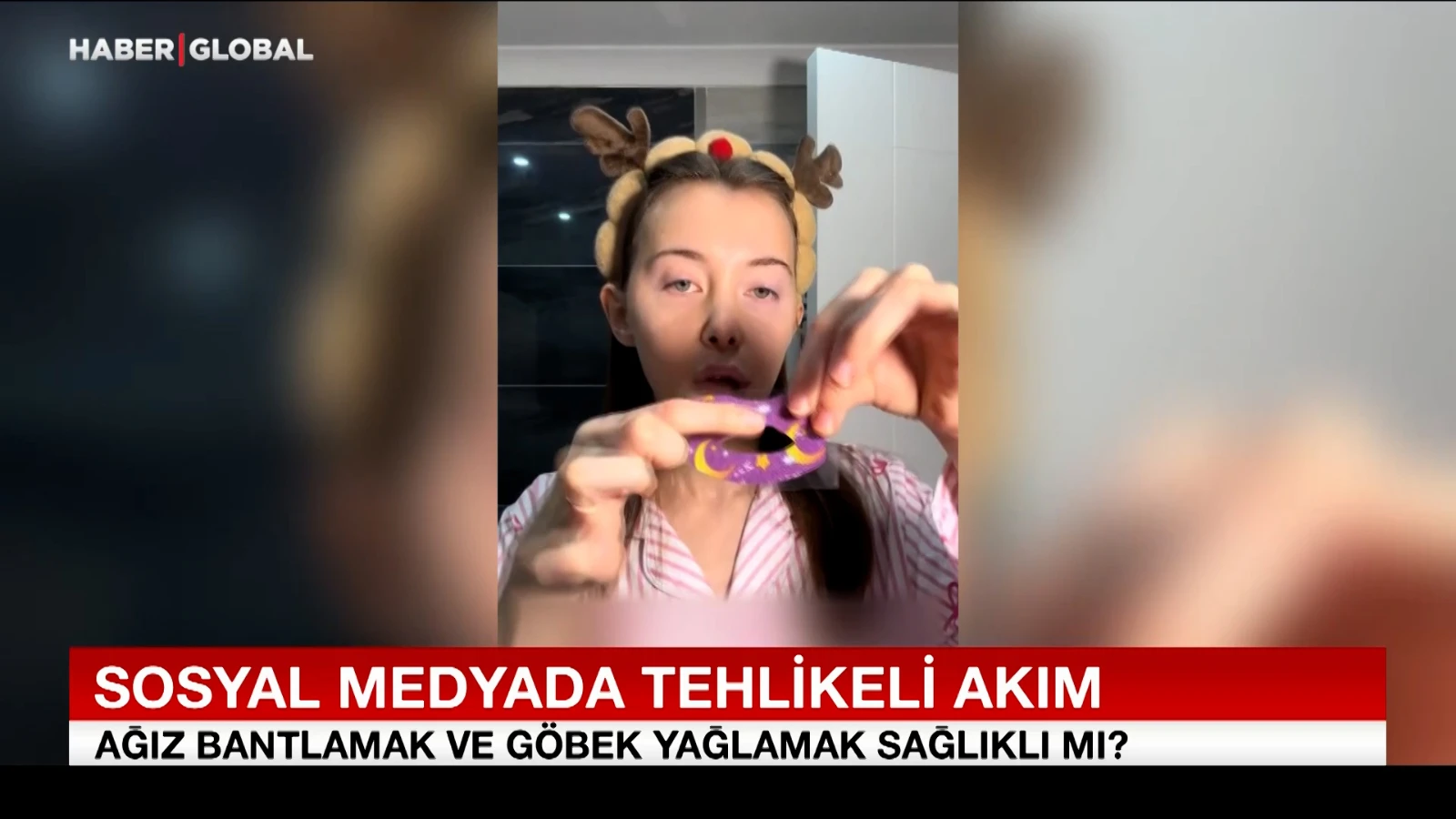Sosyal medyada tehlikeli akım: Uykuda ağız bantlamak ne kadar mantıklı?