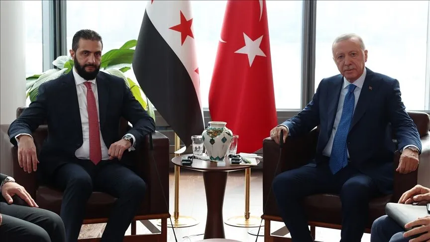 Cumhurbaşkanı Erdoğan, Suriye Cumhurbaşkanı Şara ile görüştü
