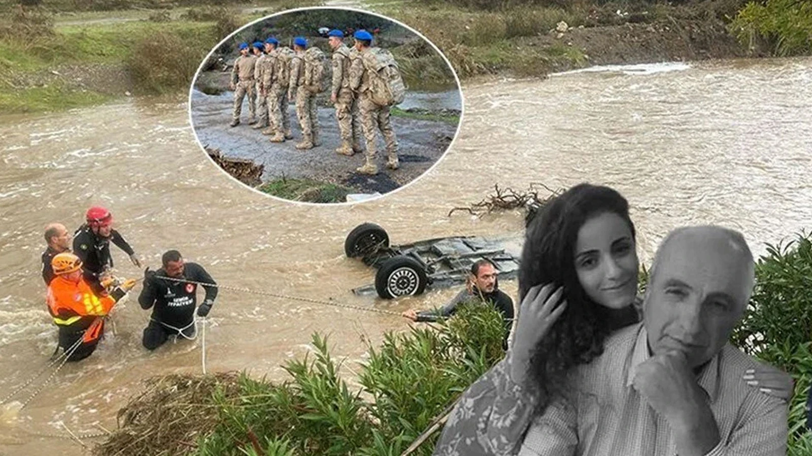İzmir Foça'da selde kaybolan kişinin cansız bedeni bulundu