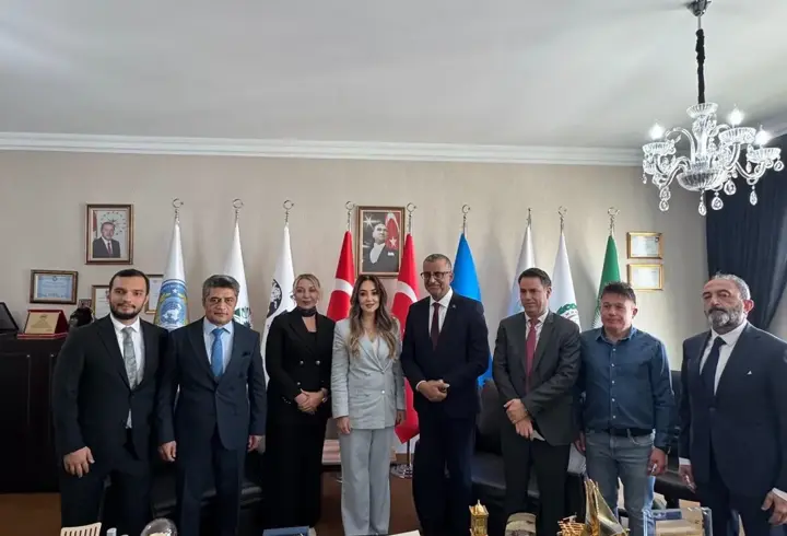 Tunus Büyükelçisinden ULUSKON Başkanı Atasoy’a ziyaret