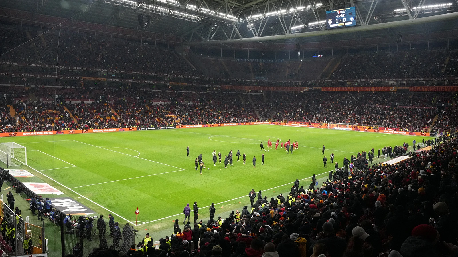 Galatasaray'ın stadyumu Rams Park dünyanın en iyileri listesinde 2. sırada yer aldı