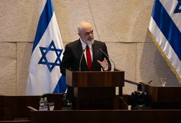Arnavutluk Başbakanı Rama'dan İsrail Meclisi'nde 'Türkiye' vurgusu