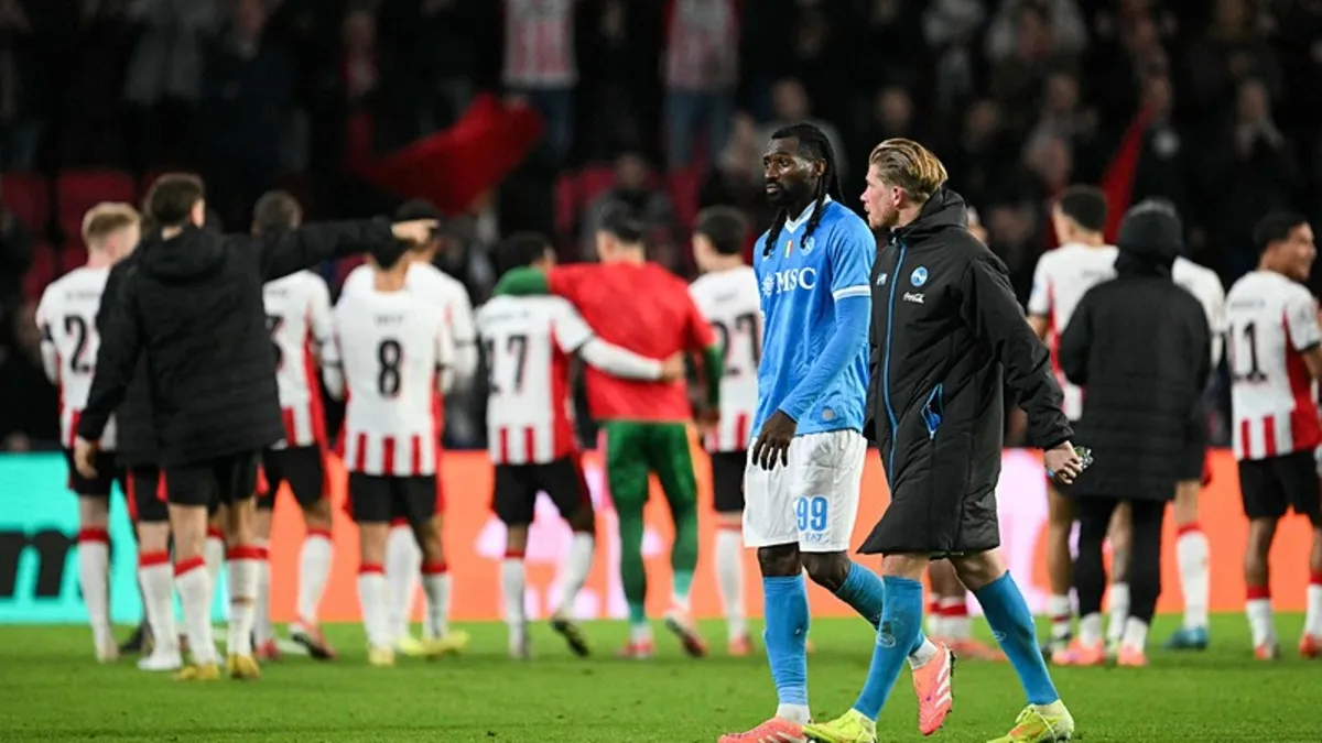 PSV 6-2 Napoli (MAÇ SONUCU ÖZET) | UEFA Şampiyonlar Ligi