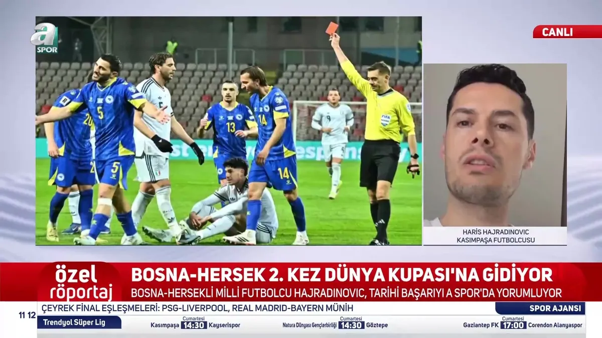 Haris Hajradinovic: Edin Dzeko'ya ülkece hayranız!