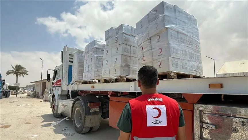 Türk Kızılaydan Gazze'deki sağlık hizmetlerine destek