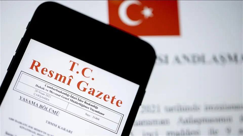 Resmi Gazete'de Bugün (16.10.2026)
