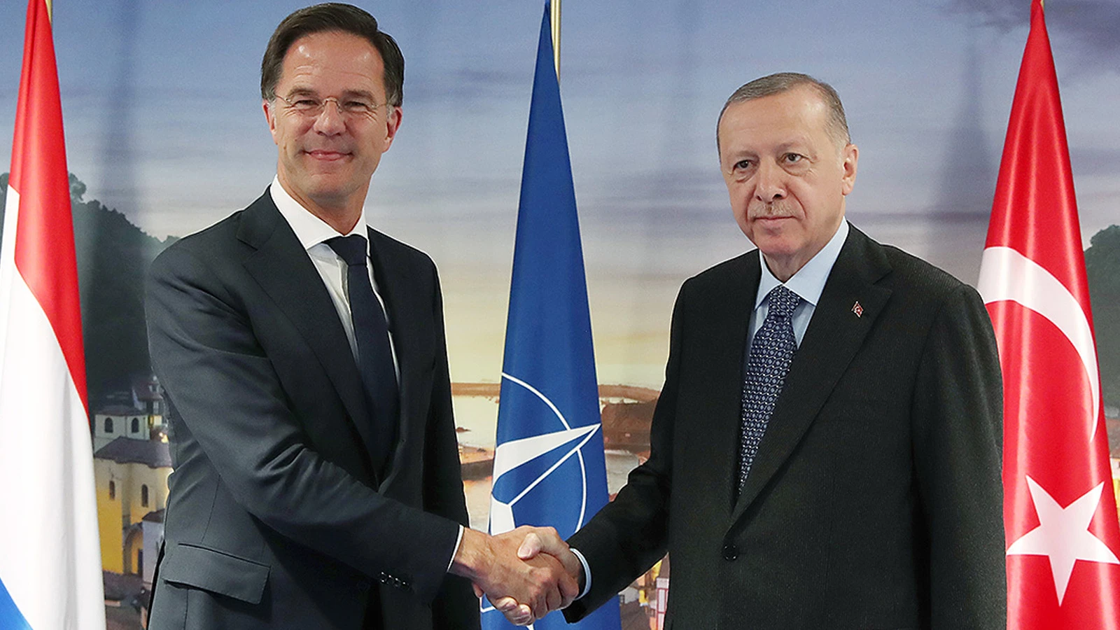 Cumhurbaşkanı Erdoğan NATO Genel Sekreteri Rutte'yi kabul etti