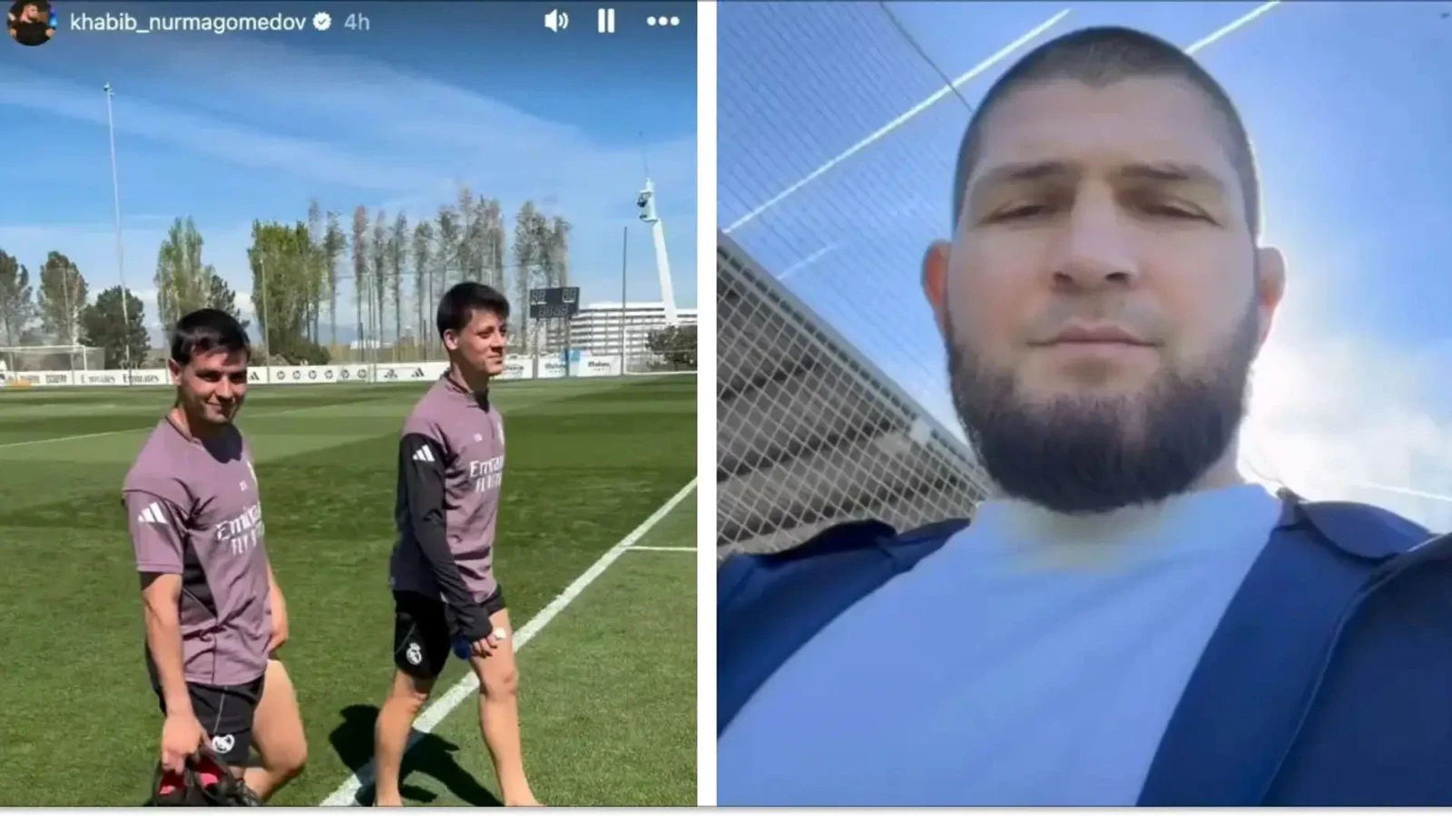 Nurmagomedov ile Arda Güler selamlaştı