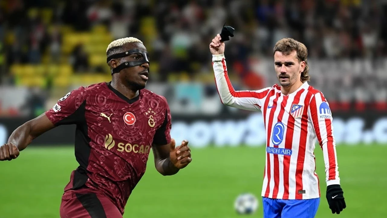 Galatasaray-Atletico Madrid maçının 11'leri belli oldu