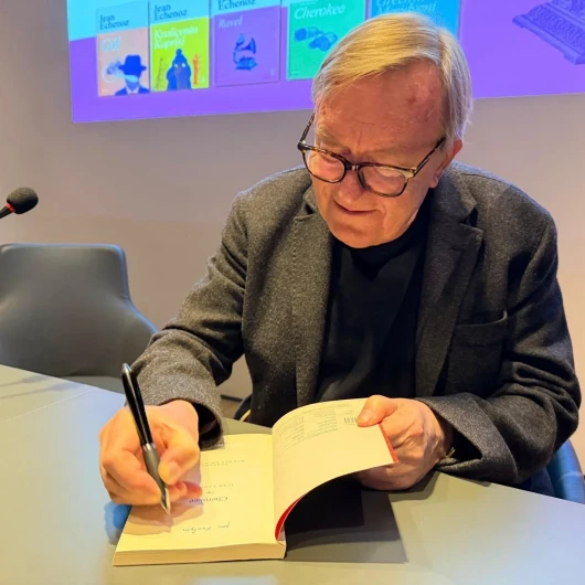 Goncourt Ödüllü Usta Kalem Jean Echenoz İstanbul’da Okurlarıyla Buluştu