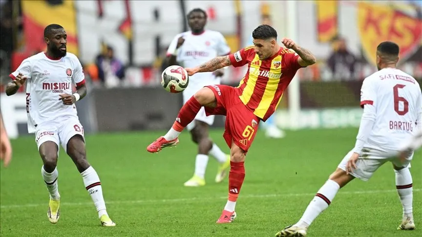 Kayserispor, Fatih Karagümrük'ü mağlup etti