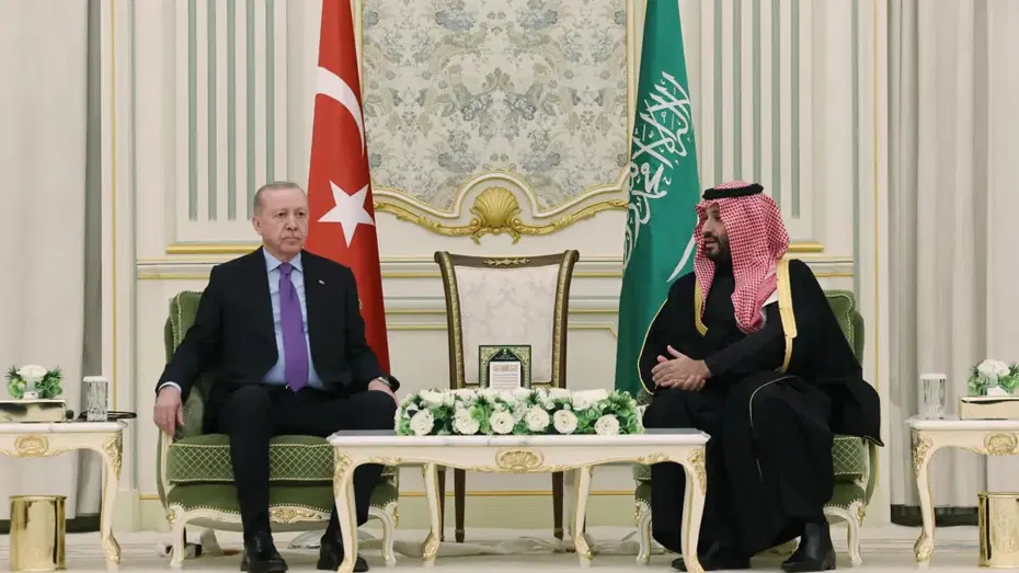 Cumhurbaşkanı Erdoğan, Prens Selman ile görüştü