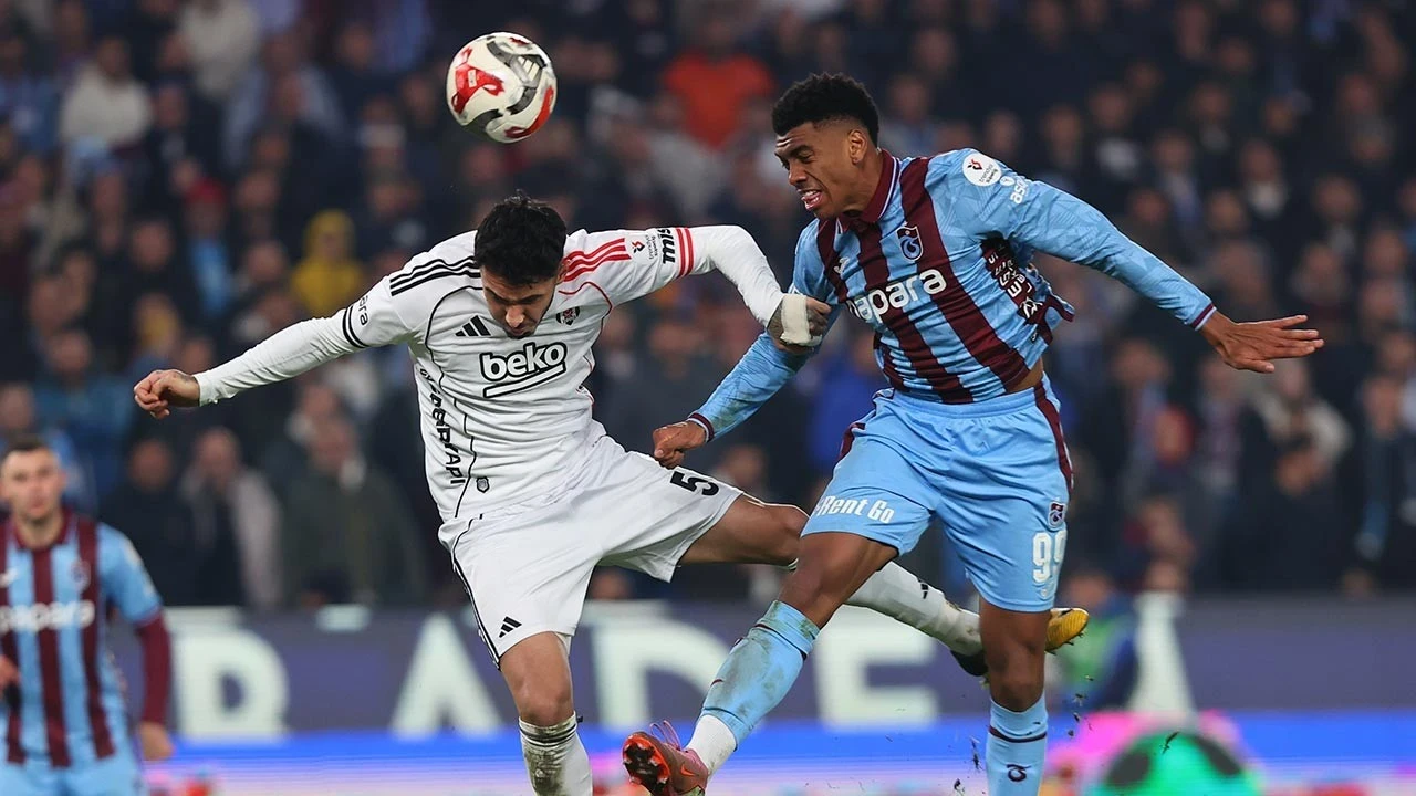 Trabzonspor-Beşiktaş maçı nefes kesti! Tam 6 gol