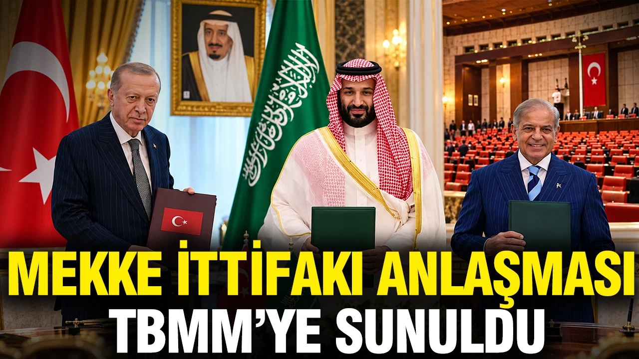 Mekke İttifakı Anlaşması TBMM'ye Sunuldu