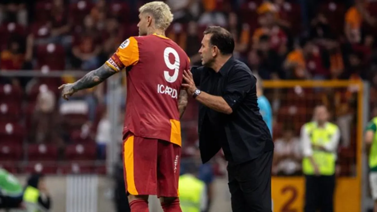Okan Buruk'tan performansı yetersiz bulunan Icardi için açıklama!