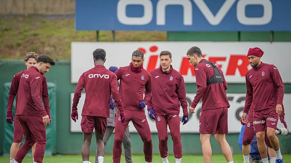 Trabzonspor, Galatasaray maçının hazırlıklarına devam etti