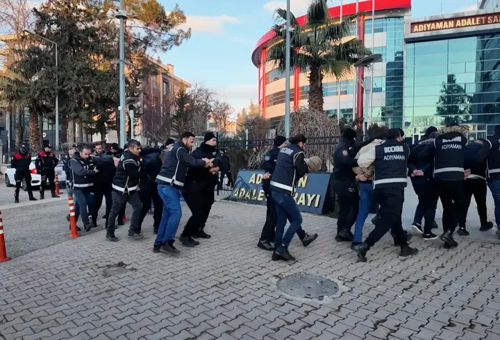 Adıyaman'da organize suç örgütlerine operasyon: 14 tutuklama