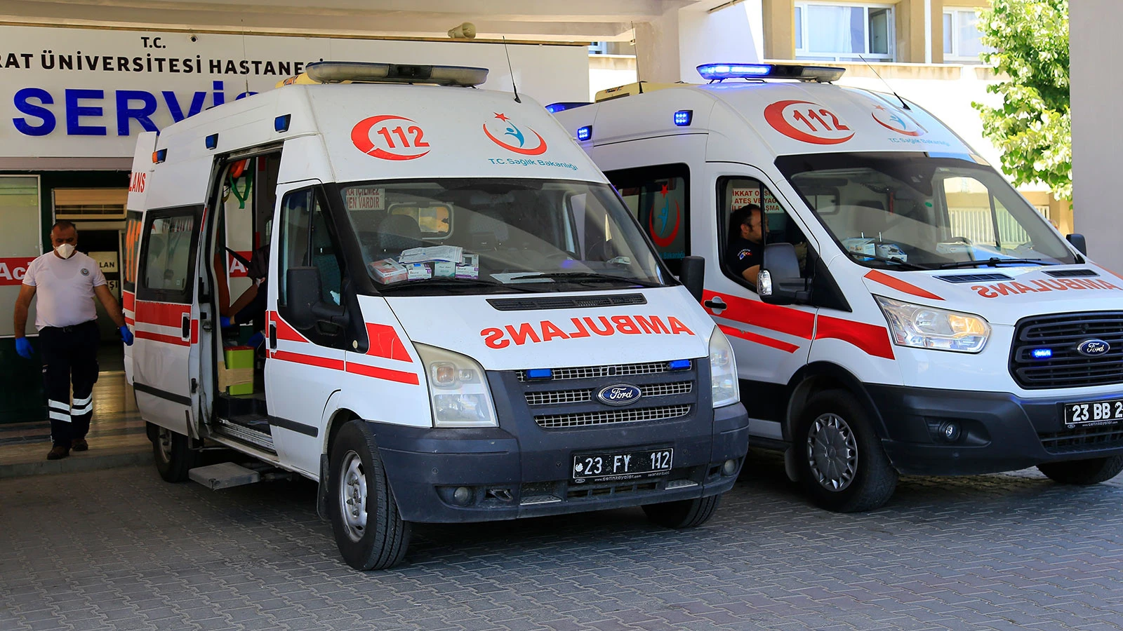 Elazığ’da kenenin ısırdığı adam hastaneye kaldırıldı